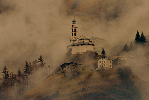 Brume autunnali su Pedenos [ph. Fausto COMPAGNONI - thanks!]