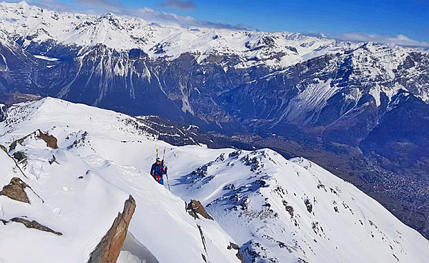 Scialpinismo sul Corno s.Colombano [ph. Sonia POZZI - thanks!]