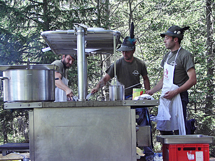 Festa alpina al Forte di Oga, 10.08.2008